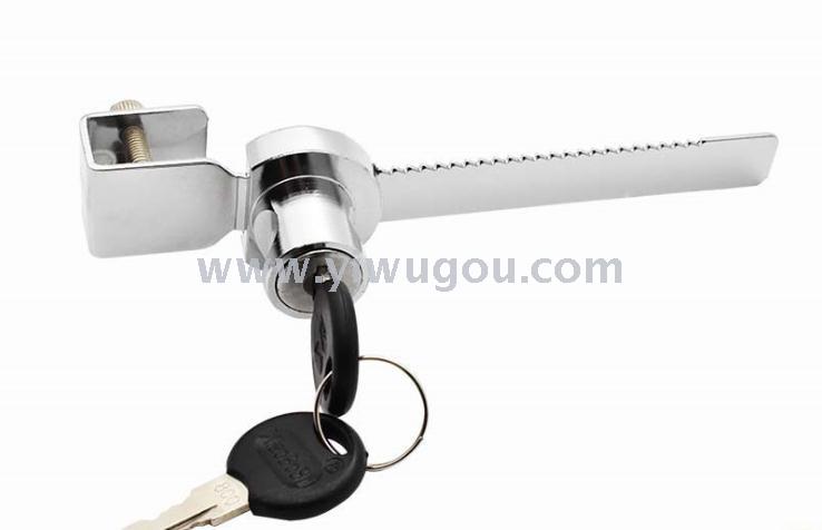 Window lock, glass cabinet lock, sliding door, rack lock, glass door lock, sliding door lock, 318, 328, sawtooth lock