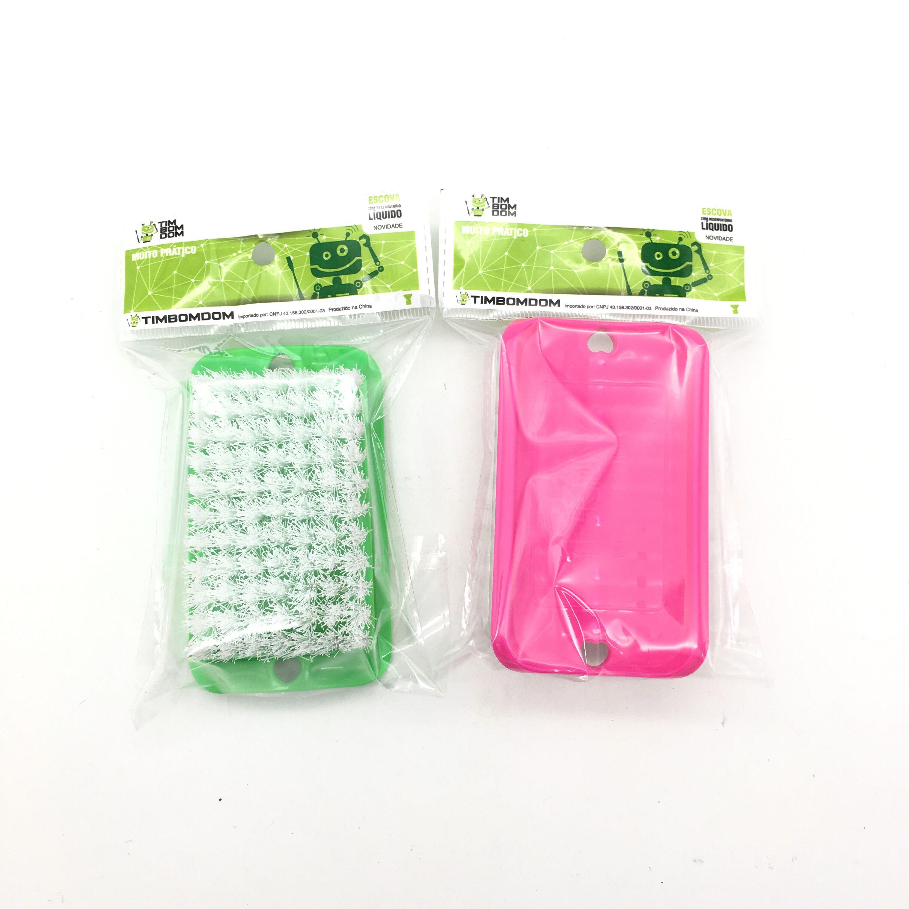 Sunshine Department Store bagged colored laundry brushes, soft bristle brushes, board brushes, shoe brushes, laundry cleaning brushes, bristle brushes details Picture