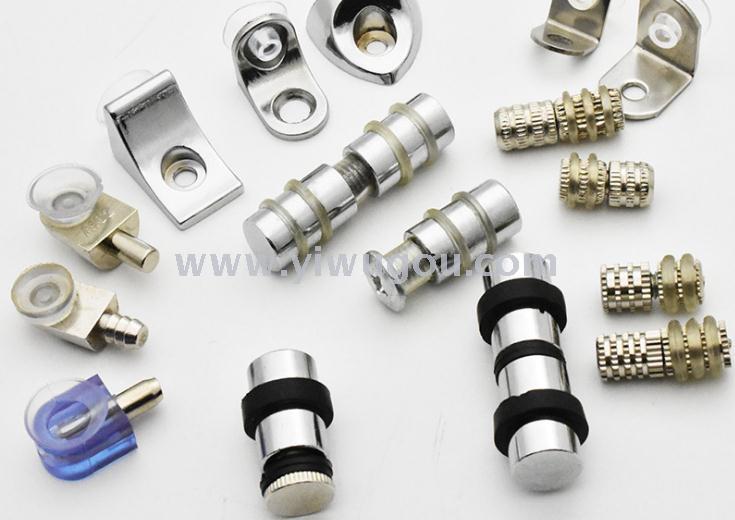 Cabinet cabinet divider Movable plate bracket concealed glass support 7-figure bracket divider nail