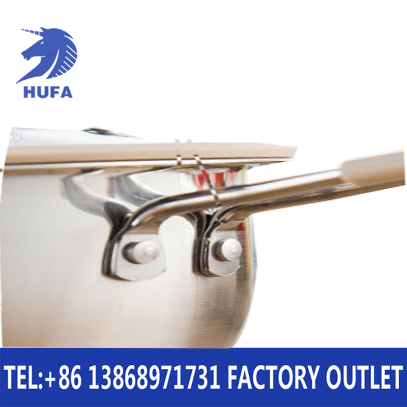 Long-handled silicone bottom stainless steel milk pot household gas induction cooker pot details Picture
