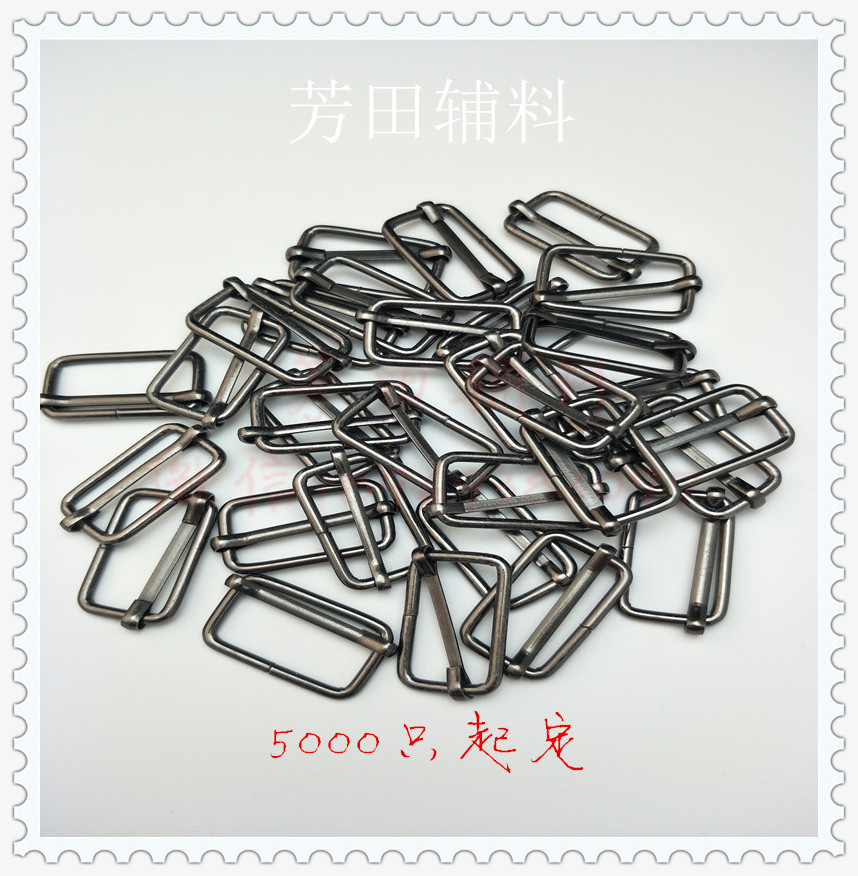 25内径克叻铁丝三挡拉芯日字扣调节扣详情图4