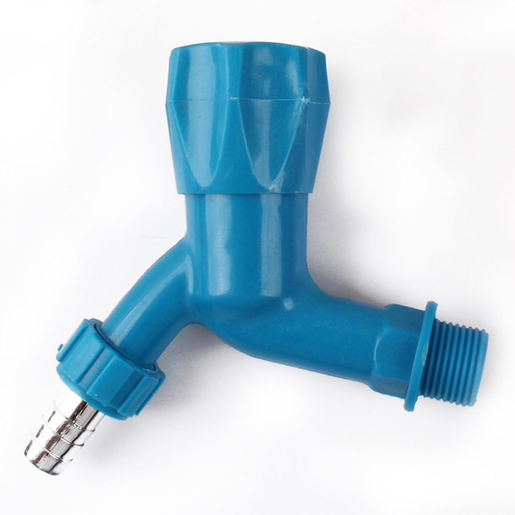 Boquilla de agua de plástico plástico PP grifo de agua fría fregona exterior boquilla de agua de piscina suministro de grifo de plástico Specification image
