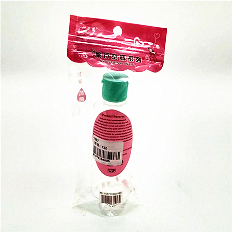 Sunshine Department Store bagged 100ml spray bottle makeup tools, flip-top white spray bottle travel empty bottle series details Picture