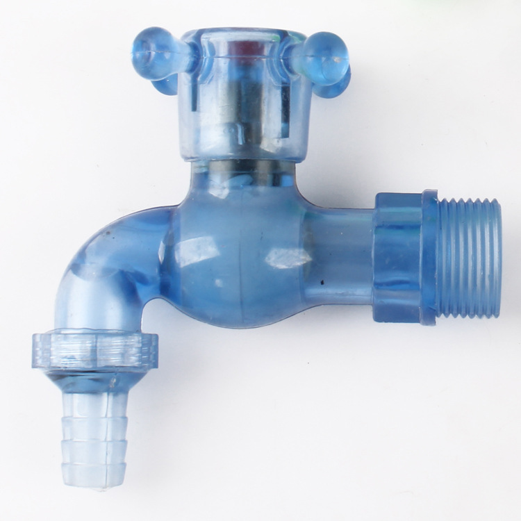 Translucent plastic faucet Plastic faucet Plastic PP cold water faucet outdoor mop pool faucet wholesale