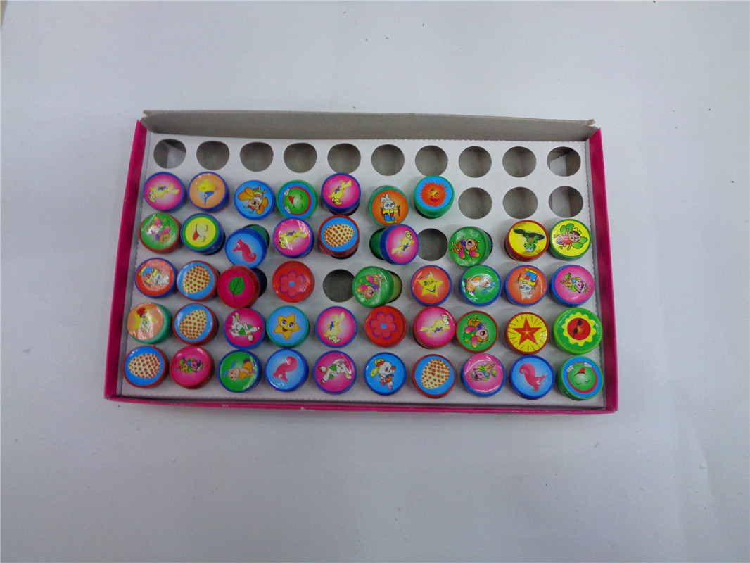 Yiwu children's plastic toy stamp as a gift mini small seal new street vendors direct sales