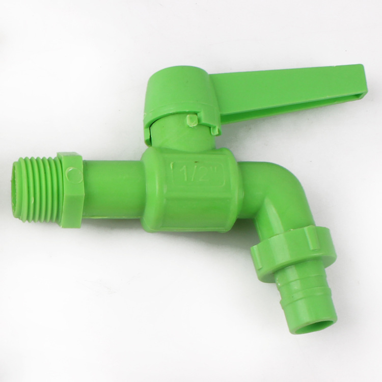 Outdoor mop sink faucet, plastic faucet, plastic faucet, plastic PP cold water faucet, mass production details Picture