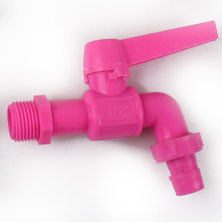Outdoor mop sink faucet, plastic faucet, plastic faucet, plastic PP cold water faucet, mass production Application Scenario