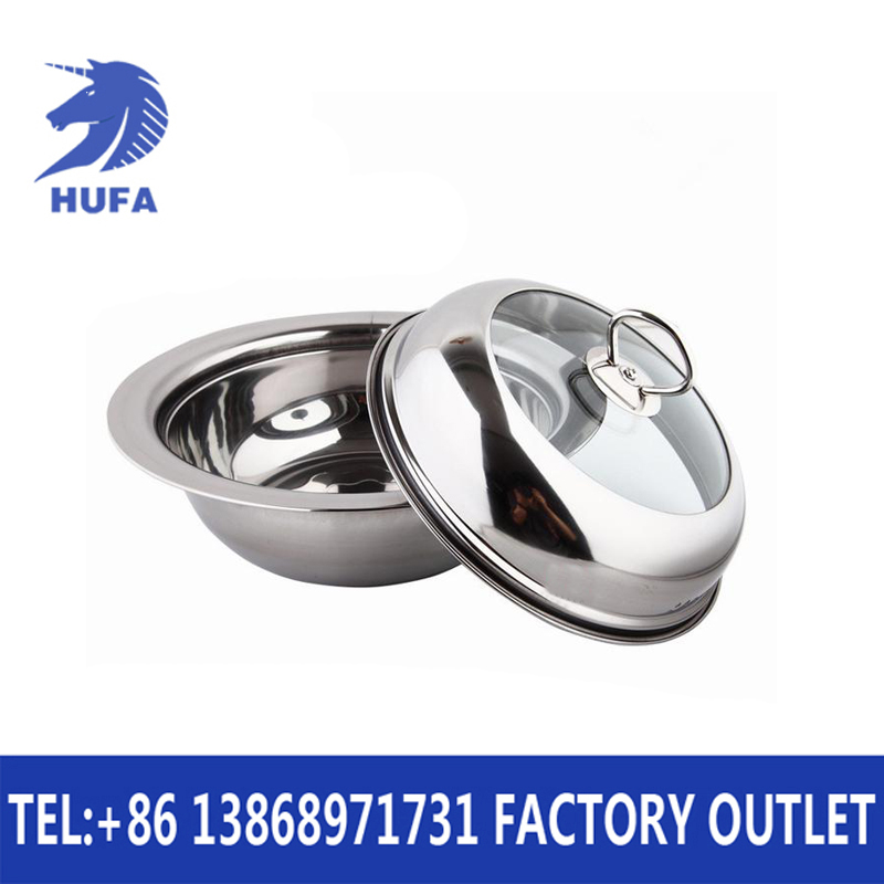 Stainless steel multi-functional steaming pot, flying saucer steamer with steaming rack kitchenware details Picture