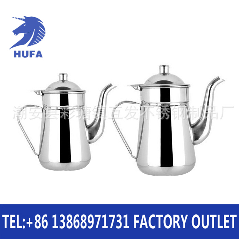 High-quality Swan cold water kettle hotel supplies, non-magnetic leisure stainless steel teapot, Swan cold water kettle, Swan cold water kettle, swan shape, exquisite, fashionable, noble and elegant, with a double-opening lid design for safety Application Scenario