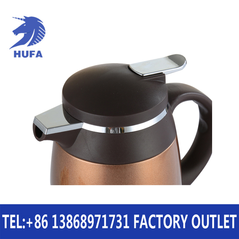 Hotel supplies: stainless steel shell, glass inner liner, insulated thermos, glass coffee pot Specification image