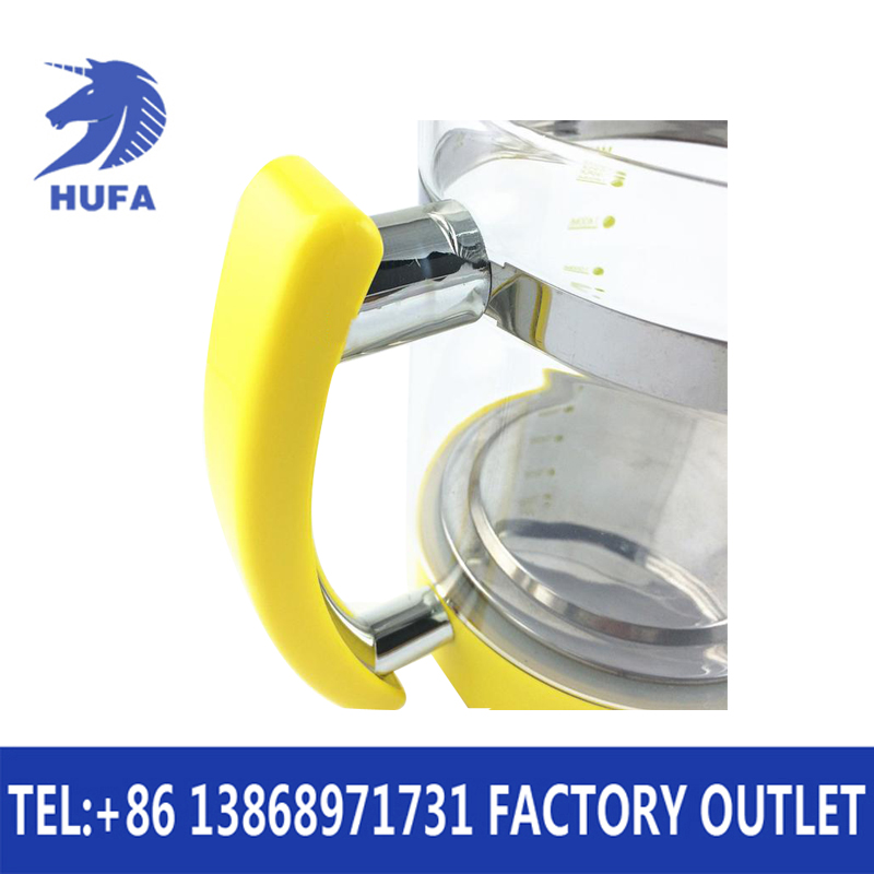 Glass health pot, decoction pot, integrated health pot, electric kettle, streamlined appearance, wide handle, comfortable to the touch, wearing filter, multi-functional in one pot, adjustable in size and power, glass pot body Application Scenario
