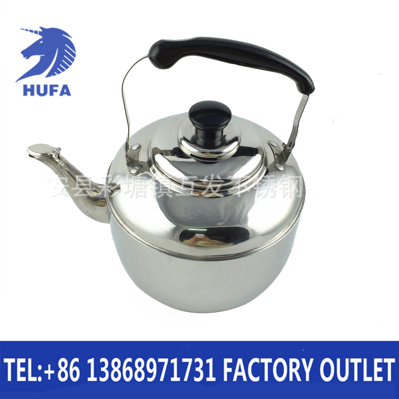 Stainless steel non-magnetic Zhongbao kettle, super thick Mingyin kettle, 4L, 5L, 6L boiling kettle, creative craft kettle, tea set, teapot, spherical kettle, tea kettle, made of high-quality stainless steel material Mingyin kettle
