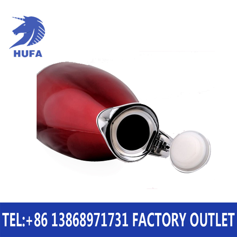 Water bottle hotel supplies, European-style coffee pot with water bottle, stainless steel double-layer vacuum insulated water bottle, European-style press-type vacuum/insulated water bottle, household kitchen dual-purpose pot for keeping warm and cold Specification image