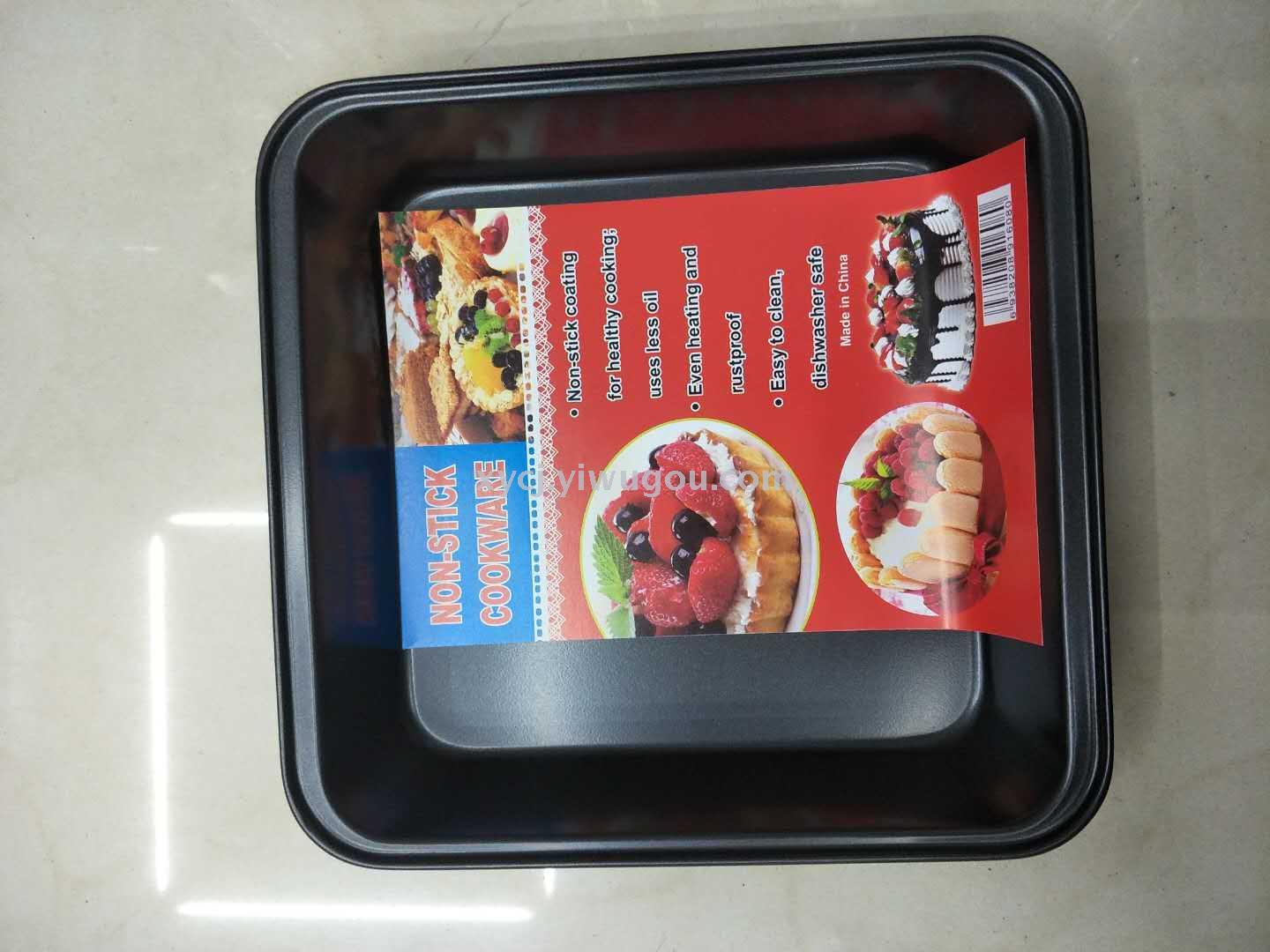 Round square heart baking pan