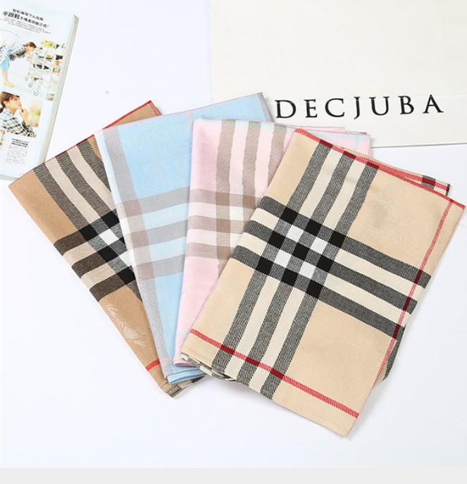  巴巴格纯棉披肩丝巾两用 仿羊绒围巾女