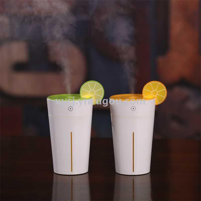 Creative USB lemon Cup Mini Humidifier for Home and office Ultrasonic silent fruit lemon humidifier Specification image