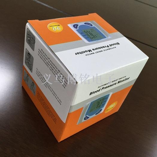 批发腕式家用电子血压计 英文人字人形腕式血压计 厂家直销