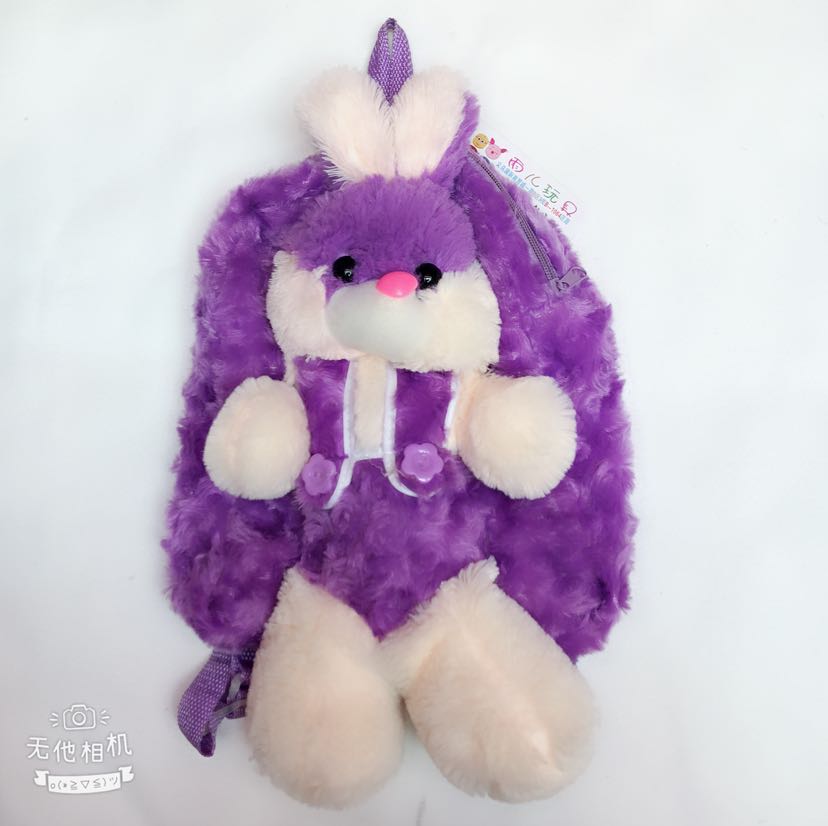 Plush toy bags, plush schoolbags, backpacks, export bags, furry dog bags, animal backpacks details Picture