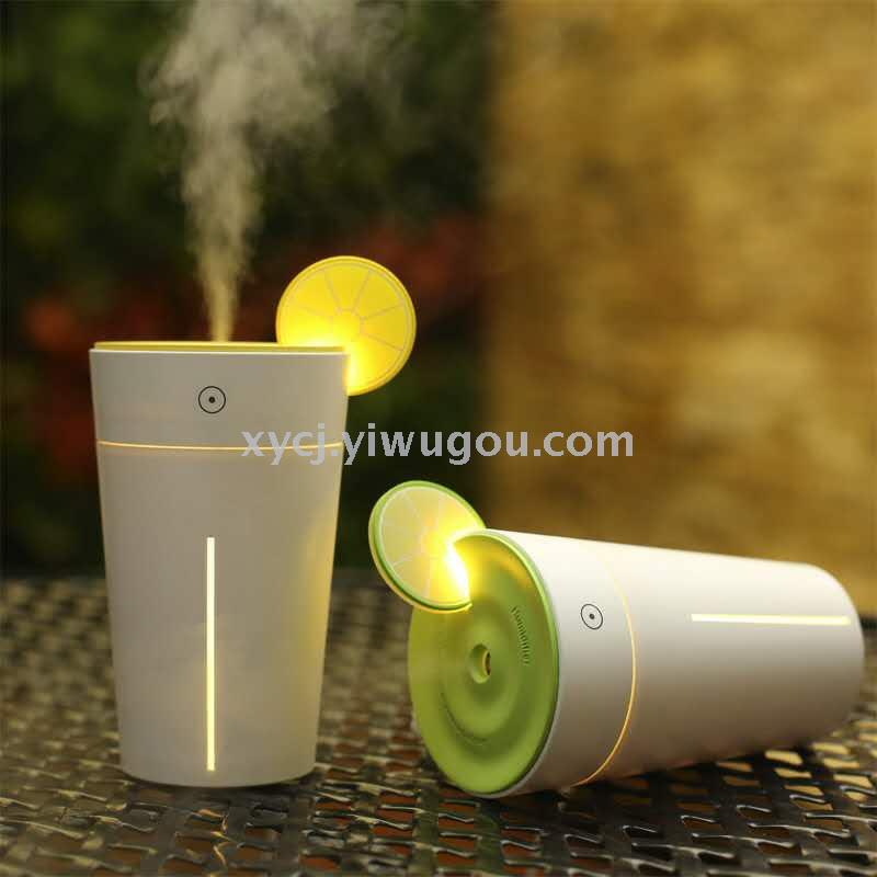 Creative USB lemon Cup Mini Humidifier for Home and office Ultrasonic silent fruit lemon humidifier details Picture