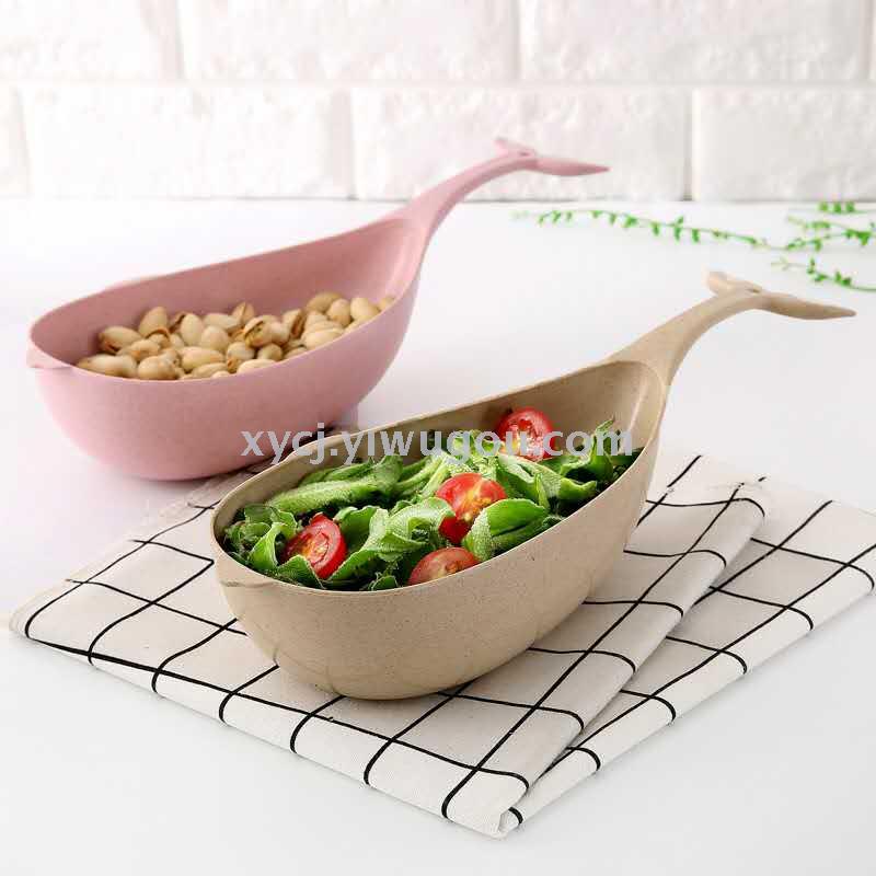 Home living room fruit plate, creative whale-shaped fruit and melon retail plate, dried fruit plate, plastic candy box, dried fruit plate details Picture