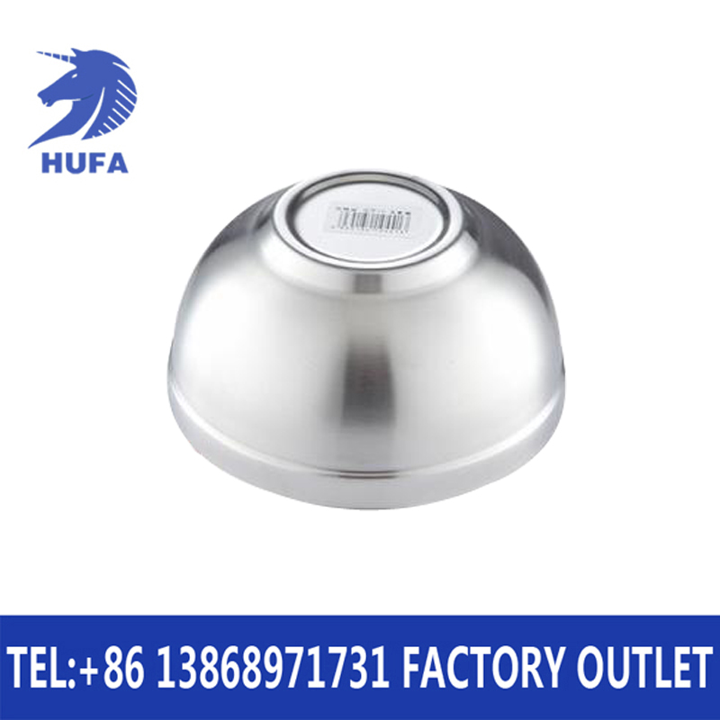 Double-layer stainless steel bowl, double-layer heat-insulating stainless steel sanding bowl, heat-insulating and heat-resistant details Picture