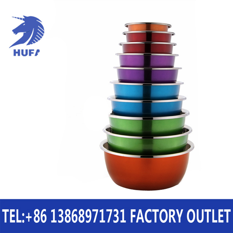 The thickened soup bowl is thick and durable. The egg-beating bowl is particularly thick and thickened, non-magnetic stainless steel, and the colorful seasoning jar Application Scenario