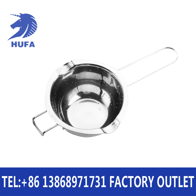 Hotel supplies 304 stainless steel chocolate melting bowl baking heating bowl details Picture