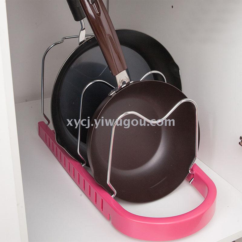 New adjustable pot rack and pot lid rack Specification image