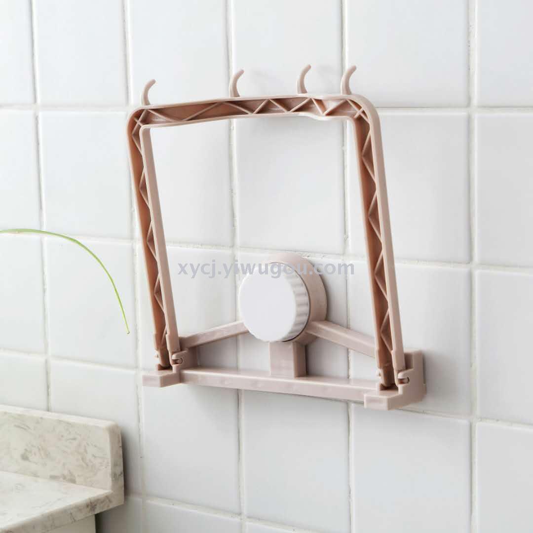 Powerful suction cup, washbasin stand, hanging rack, bathroom wall hanging, kitchen wall hook, storage rack Application Scenario