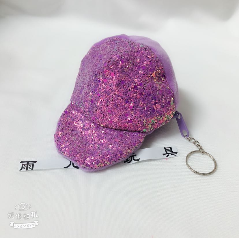 Coin wallet, plush wallet, hat wallet, sequined hat wallet Specification image