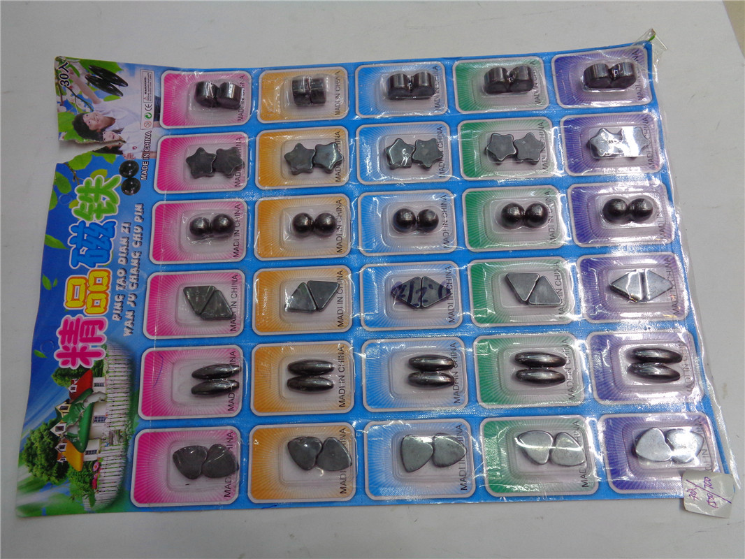 Yiwu children's gifts, toys, vacuum-formed magnets, rattlesnakes, six types of mixed packages, direct sales from the manufacturer at street stalls details Picture