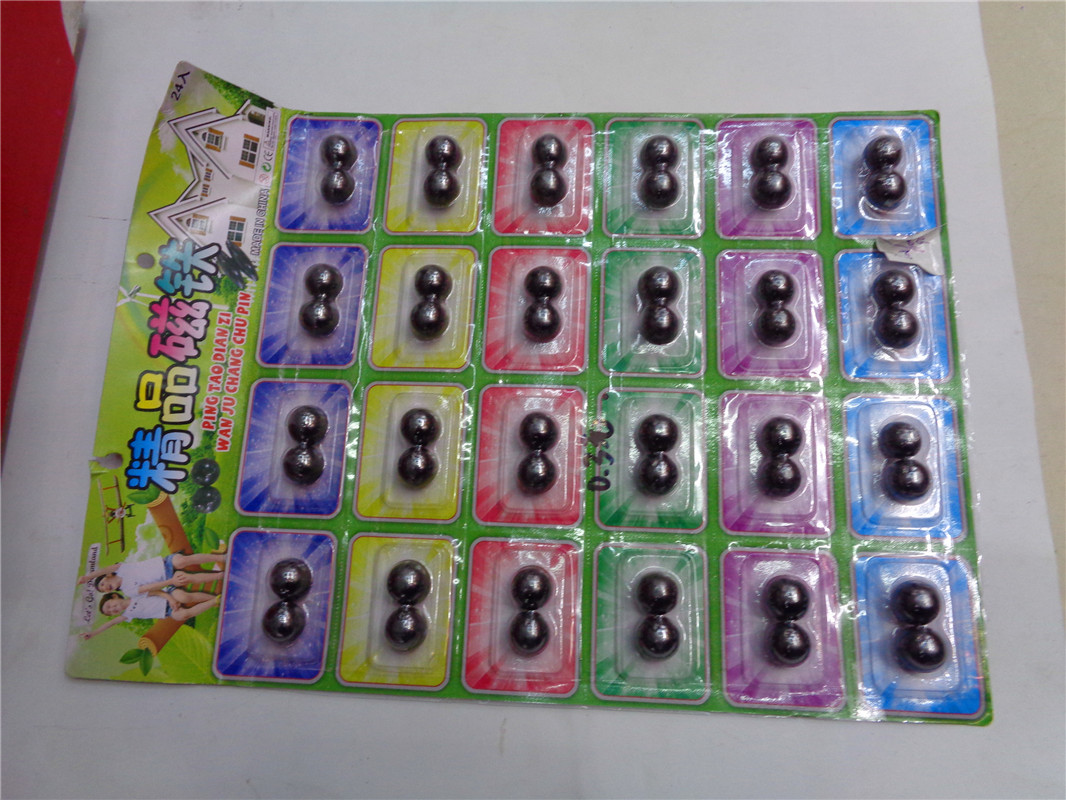 Yiwu children's gifts, toys, vacuum-formed magnets, rattlesnake small round balls, street stall supply, factory direct sales details Picture