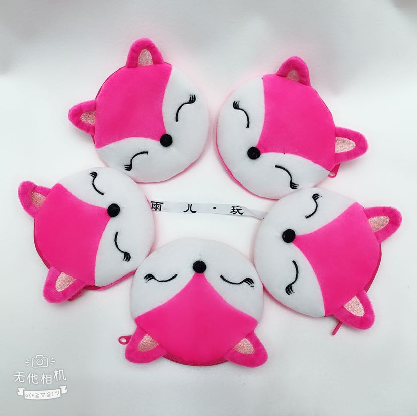 Plush coin purse, plush toy bag, coin bag details Picture