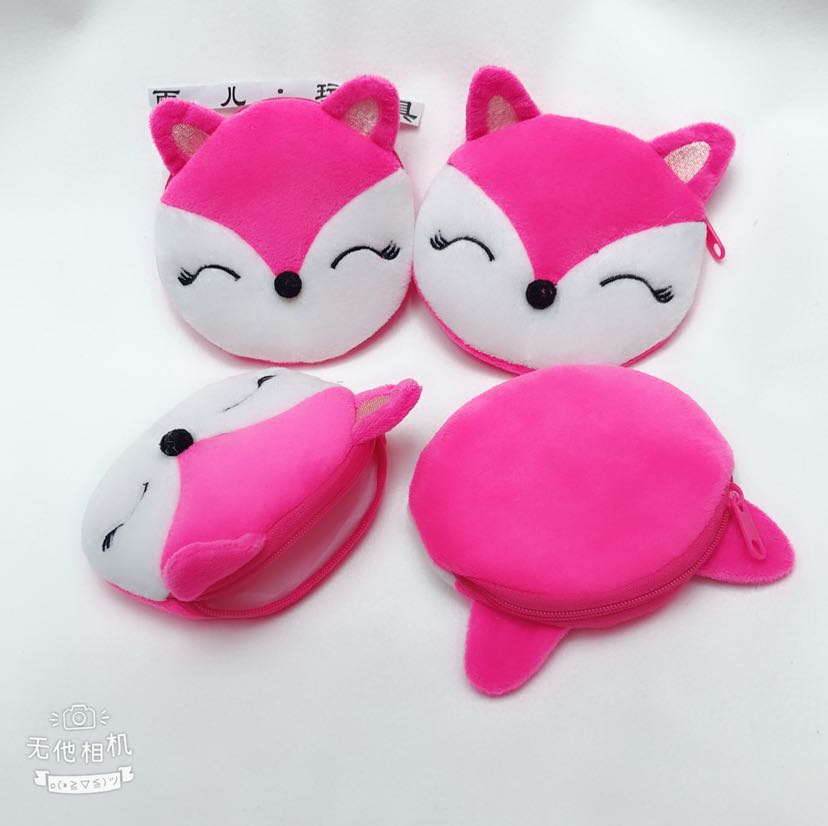Plush coin purse, plush toy bag, coin bag Specification image