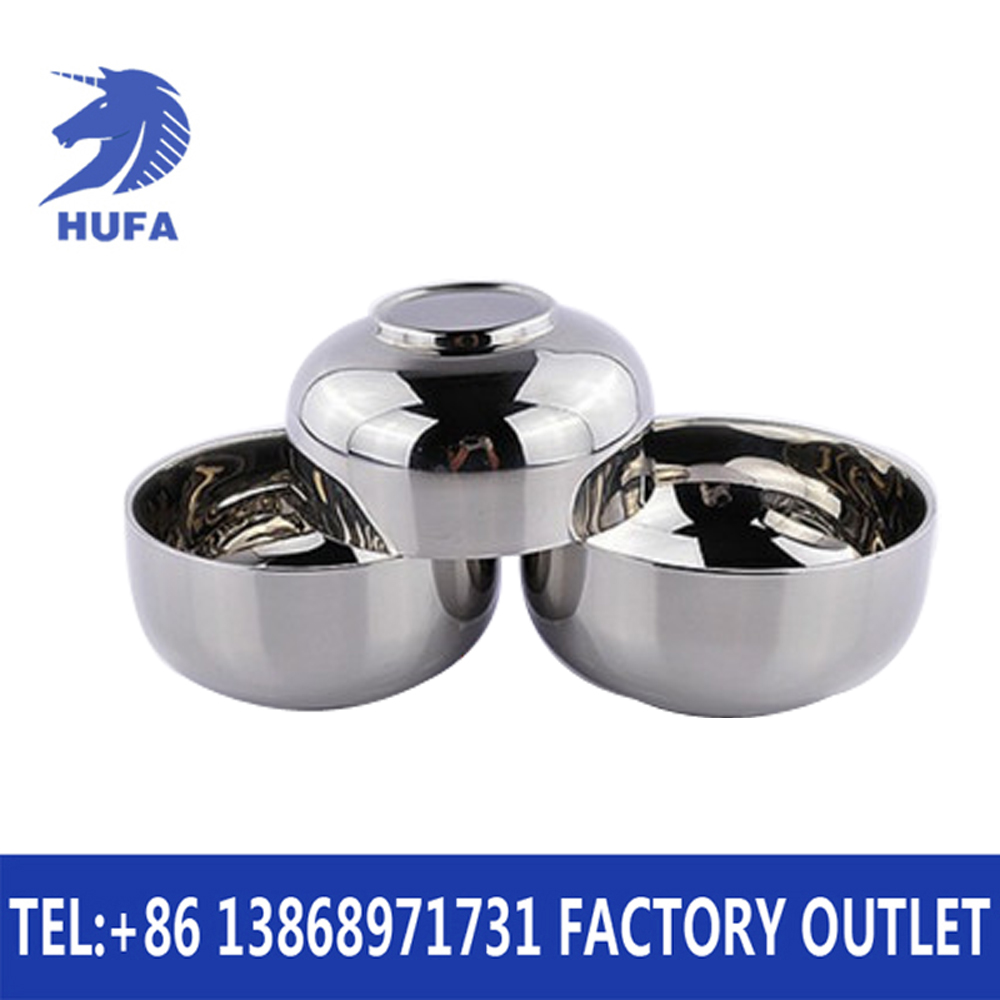 Stainless steel Korean-style bowl