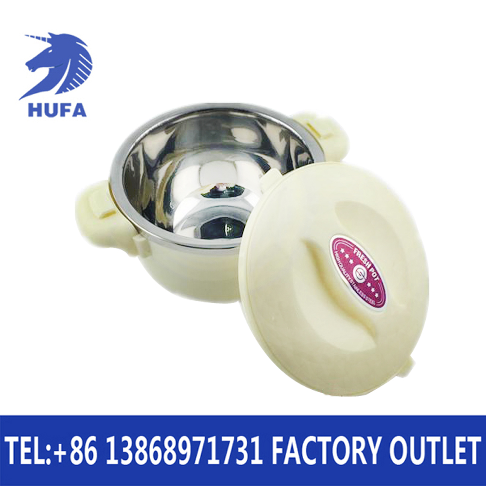 Korean-style stainless steel four-piece cooking pot, colored cooking pot, non-magnetic inner pot and fresh-keeping pot set Specification image