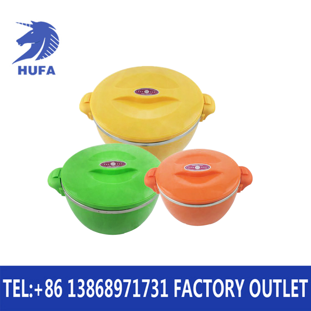 Korean-style stainless steel four-piece cooking pot, colored cooking pot, non-magnetic inner pot and fresh-keeping pot set
