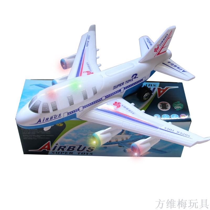 3334 Electric aircraft, universal lights and music full figure