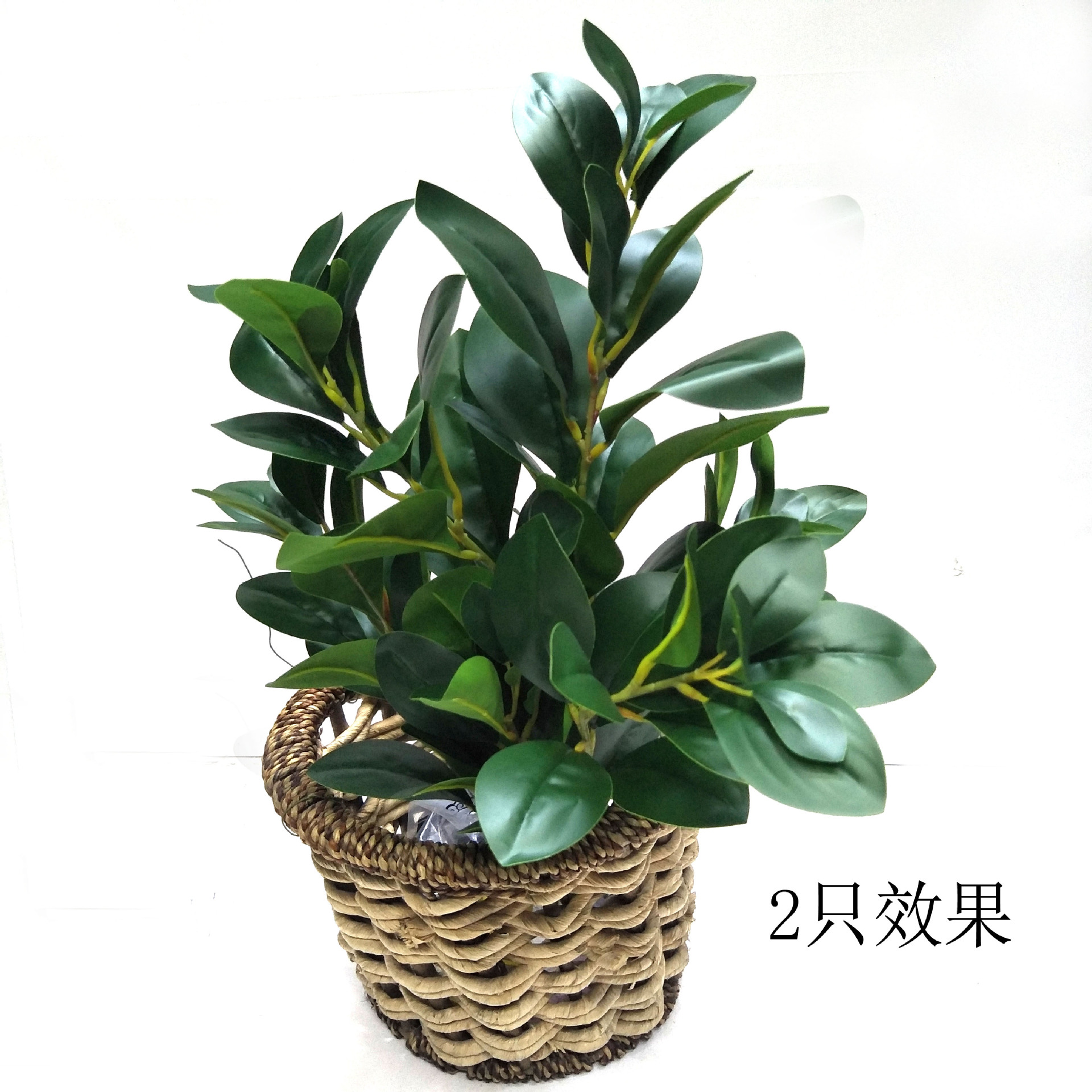 6-pronged olive branches, living room dining table, coffee table, vase, flower arrangement, wedding home flowers, wedding decoration, olive leaves Application Scenario