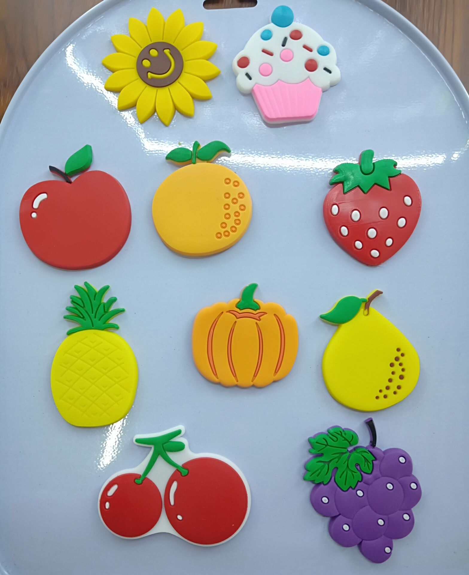 Fruit magnetic fridge magnet factory direct sales 3D stereoscopic, customizable according to provided drawings details Picture
