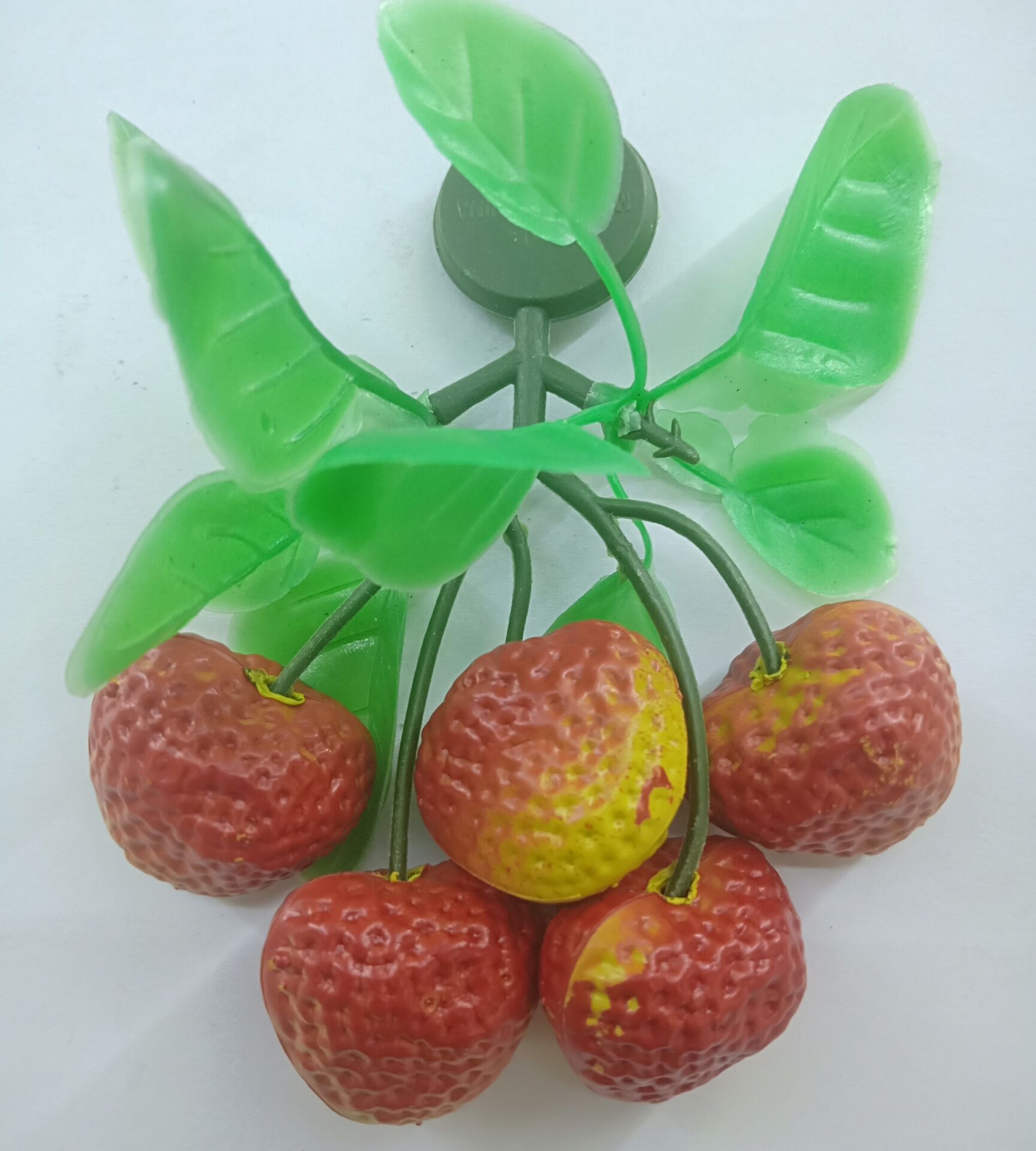 仿真水果蔬菜冰箱贴带磁铁 5头创意水果冰箱贴 PVC磁性冰箱贴