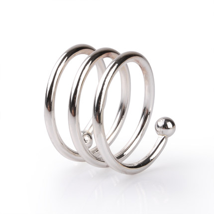 Hotel supplies, napkin rings, banquet decorations, Western food buttons, napkin rings, napkin buttons, European alloy napkin rings, gold Specification image