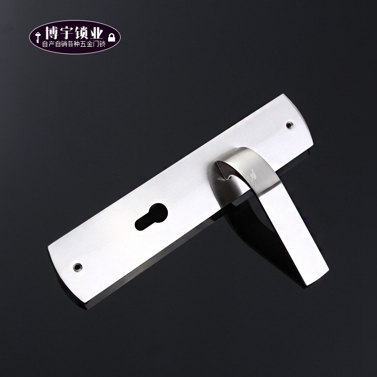 专业生产供应实力打造门锁配套锌合金材质大号执手门锁现代简约