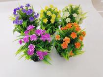 Simulation plant decoration products rhombic black basin windmill decoration living room, bedroom, dining table, etc
