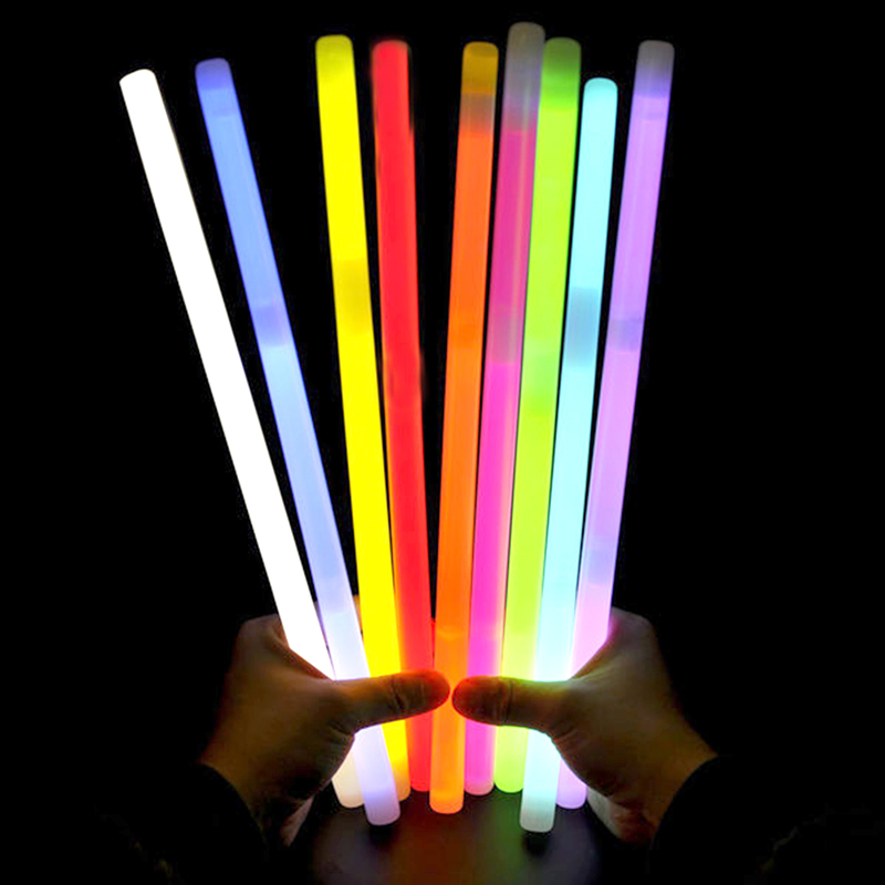 New bestsellers of large-sized glow-in-the-dark sticks, 10 pieces each, 15*350, for street vending. Glow-in-the-dark sticks and luminous sticks are selling well details Picture