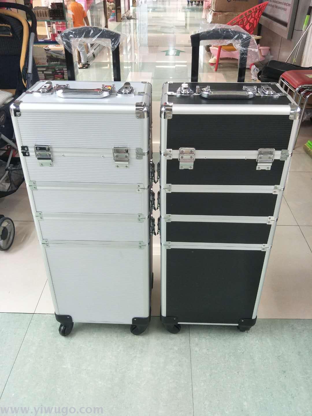Professional handle makeup box, portable large-capacity follow-up makeup, nail art, tattoo, hair care and beauty, semi-permanent multi-layer toolbox Specification image
