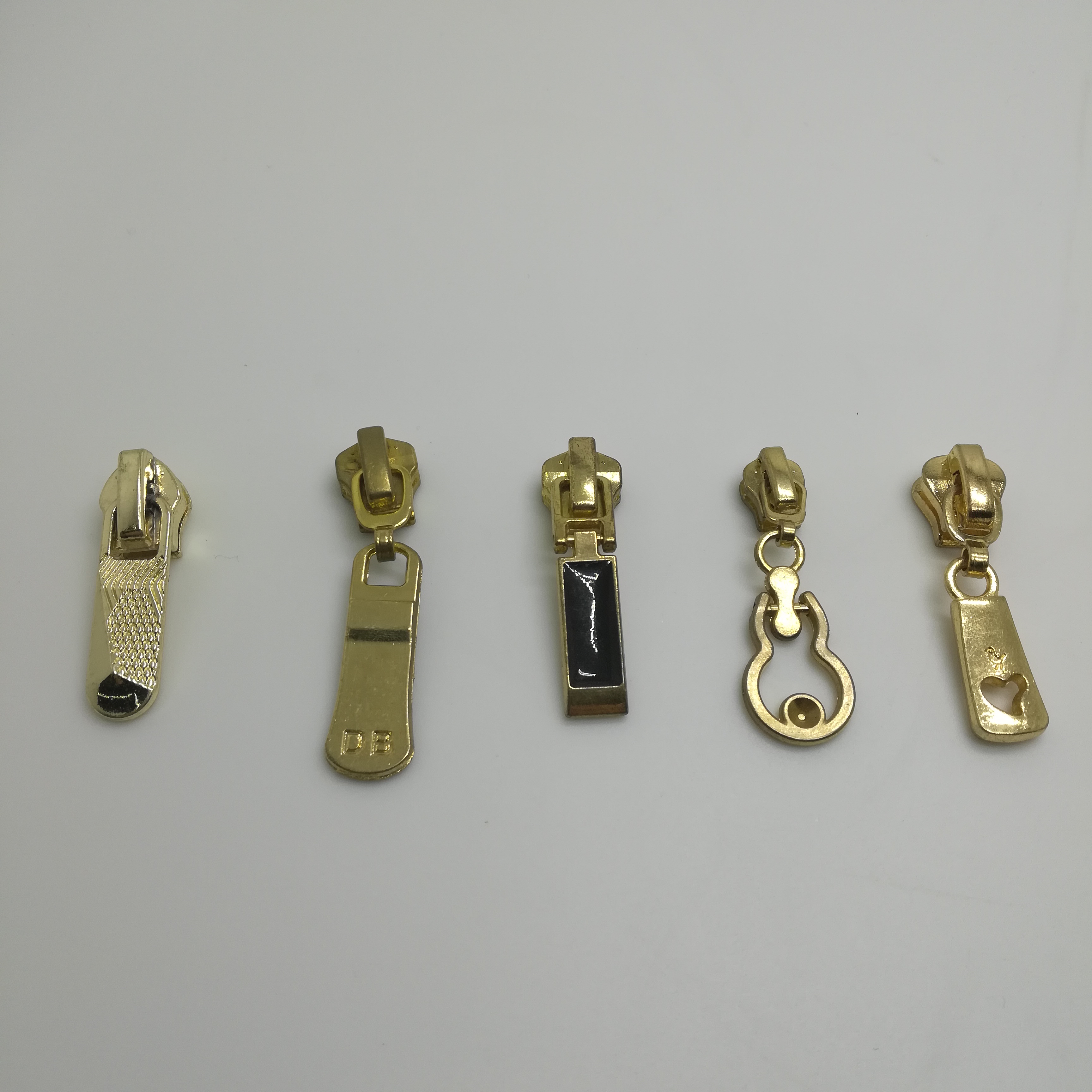 3#5#8# general customizable zipper head custom logo metal pull head zinc alloy luggage clothing thumbnail