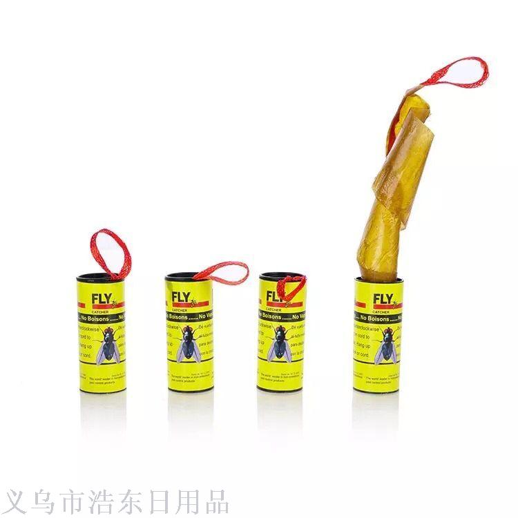 715 厂家批发苍蝇卷 粘蝇纸 苍蝇纸苍蝇纸胶苍蝇板苍蝇贴