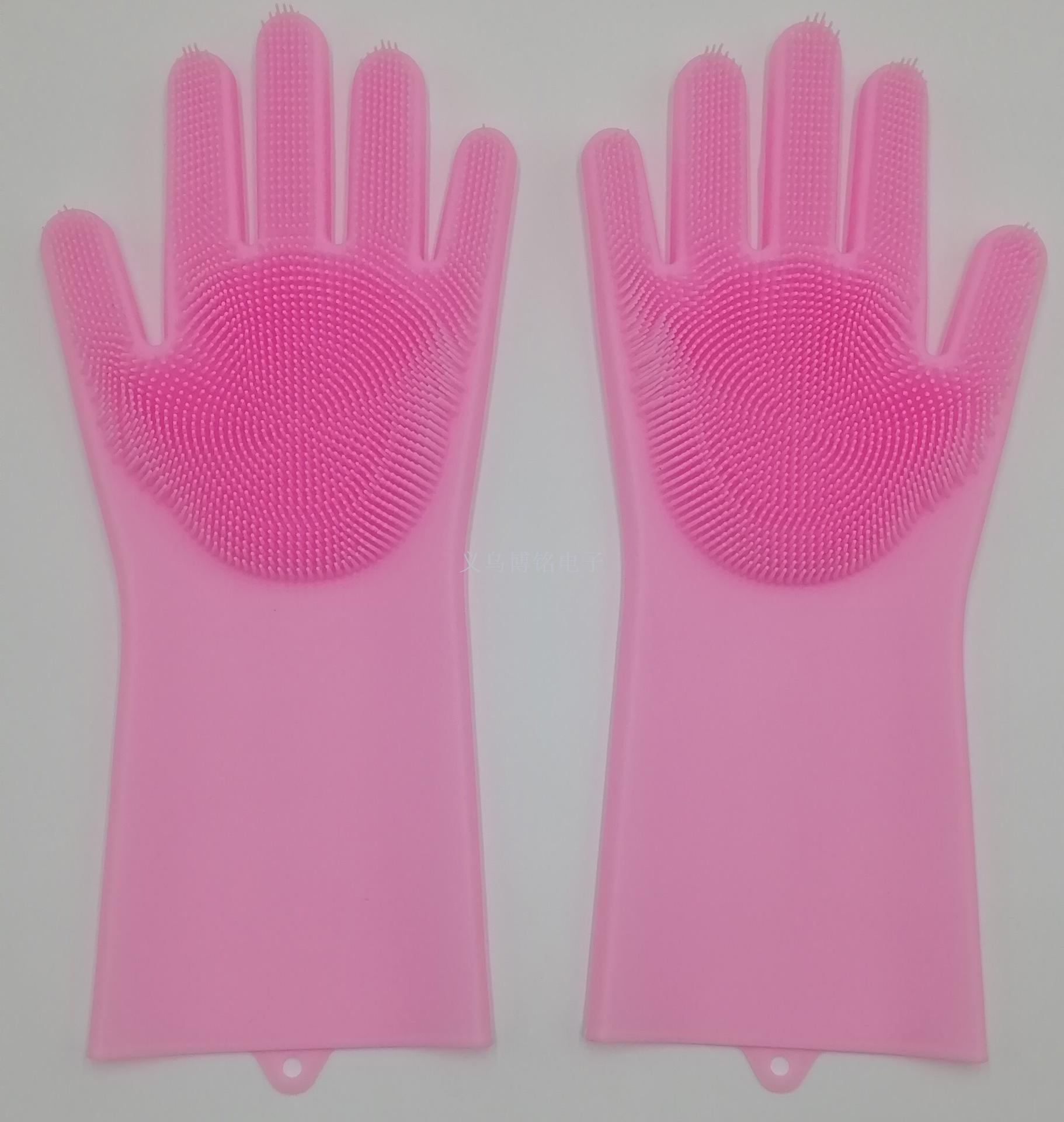 硅胶洗碗手套 硅胶魔术手套  FDA/LFGB材质可选 爆款隔热手套