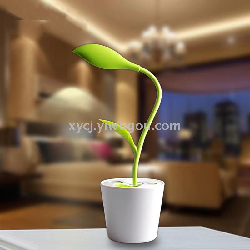 Creative eye-protecting led desk lamp, Doudoumiao cartoon touch pen holder, dormitory children's learning and reading lamp